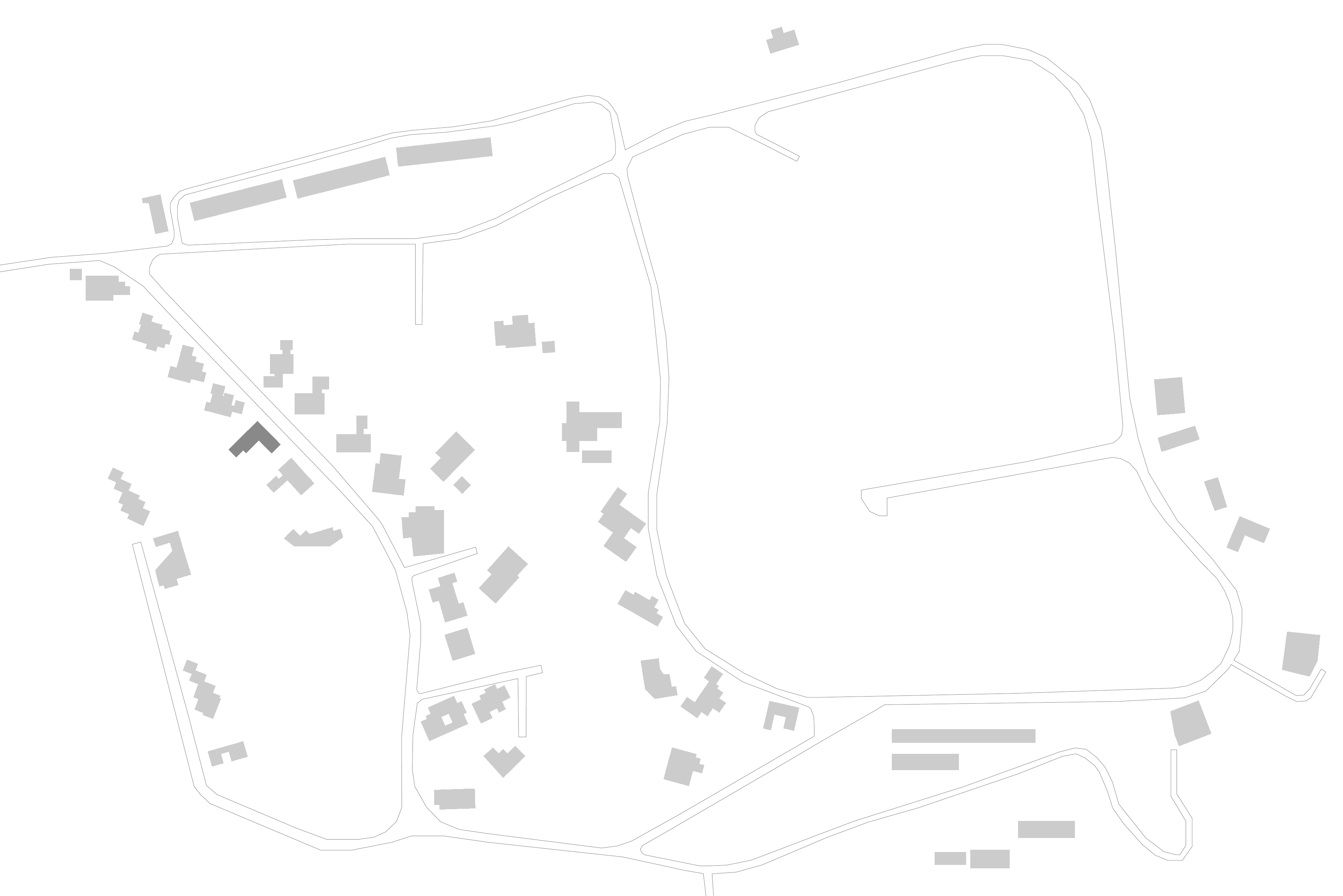 Implantação — Casa no Martinhal