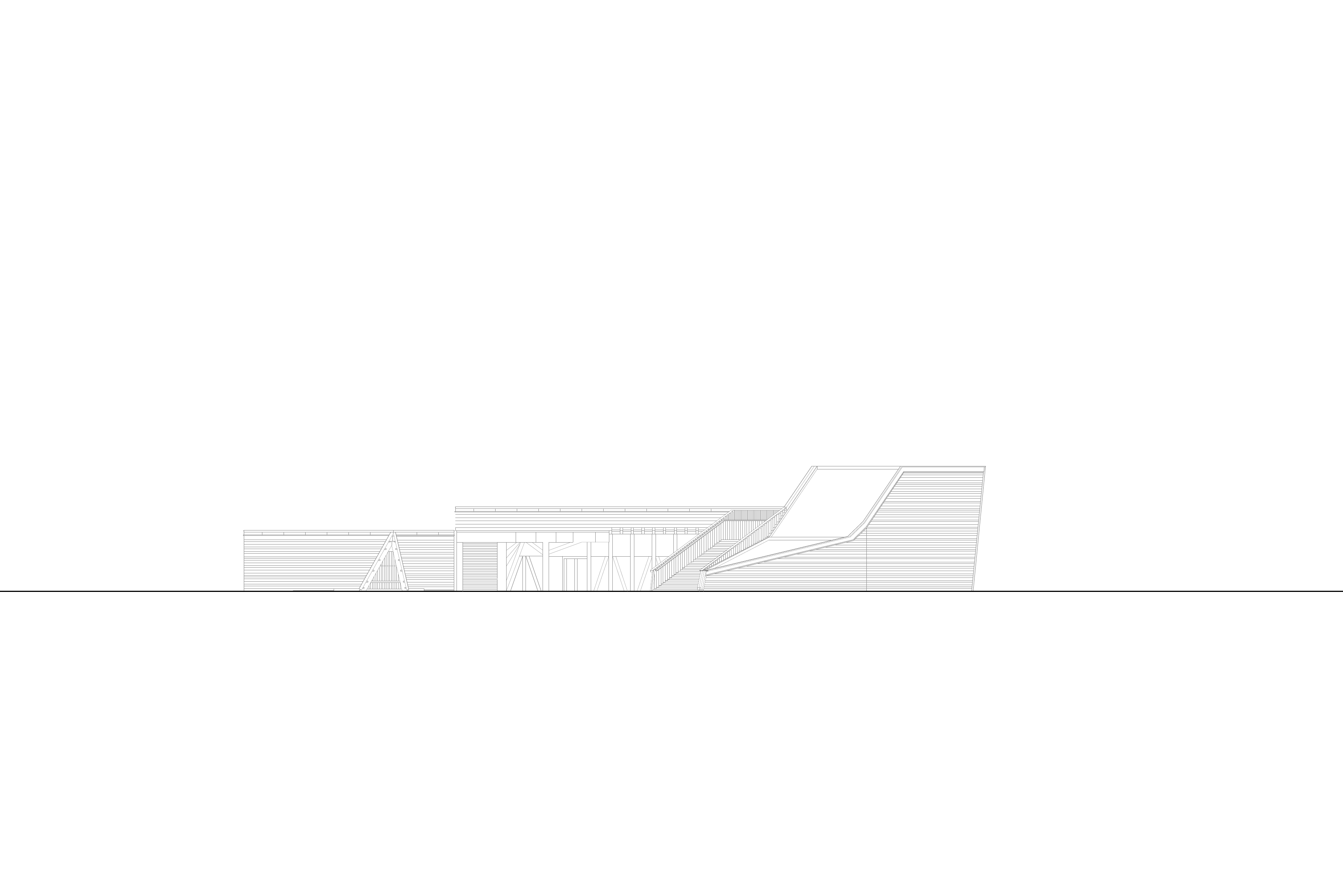 Alçado — Centro Sócio-Cultural da Costa Nova