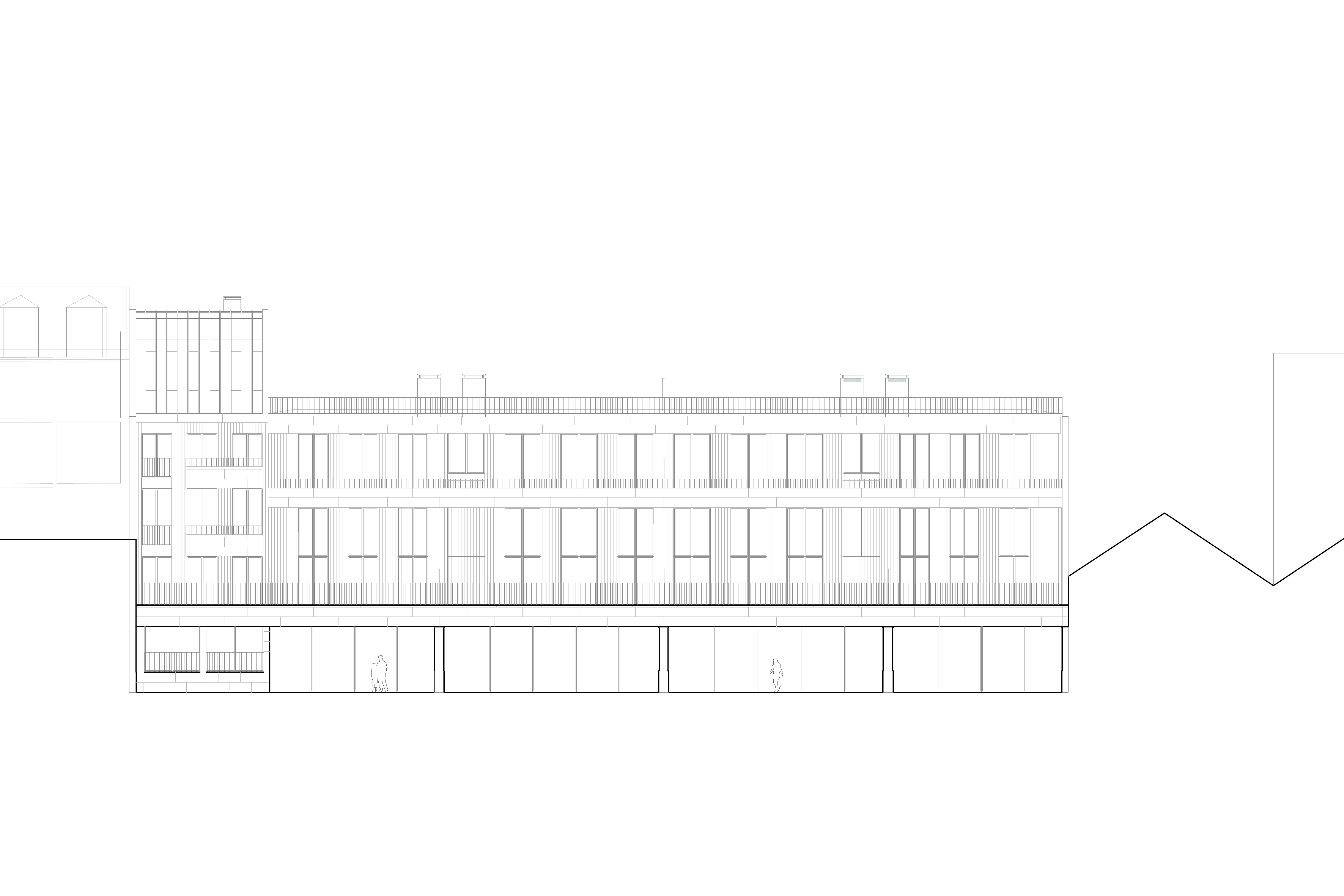 Alçado — Jungle Lofts